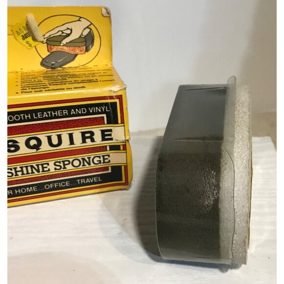 Esquire Easy Shine Sponge Neutral For Leather & Vinyl Shoes - Picture 5 of 7
